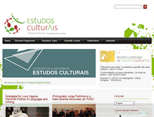 Tablet Screenshot of estudosculturais.com